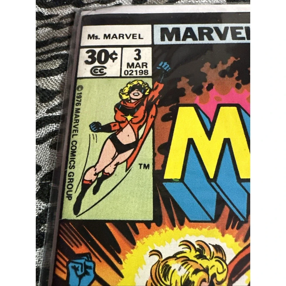 VTG  Marvel Comics - MS. MARVEL #3  MAR- Death Is The Doomsday Man!